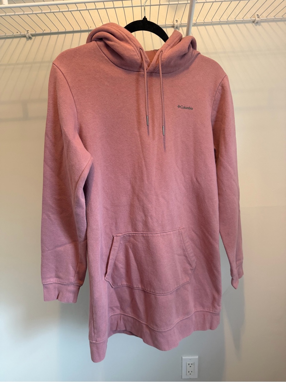 Columbia Long Hooded Sweatshirt size Small